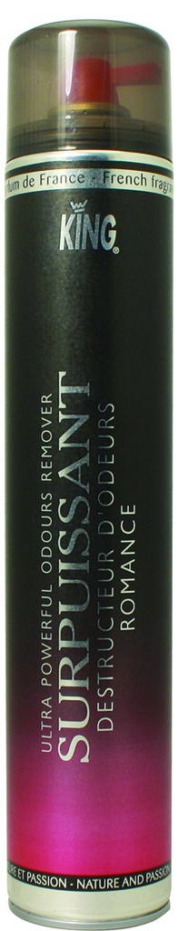 Destructeur d'odeur surpuissant KING Romance 750 ml