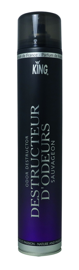 Destructeur d'odeur surpuissant KING Sauvageon 750 ml