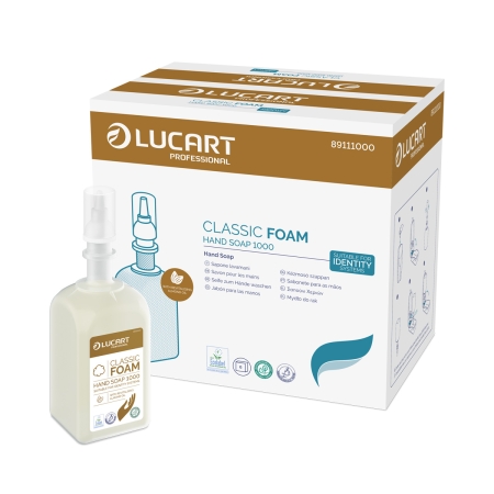 LUCART IDENTITY CLASSIC FOAM SOAP 6X1L
