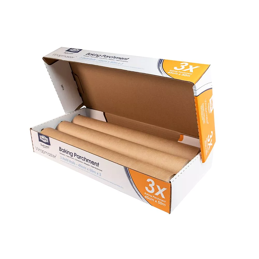 WRAPMASTER PRO REFILL PAPIER CUISSON 50M X45CM 3RL