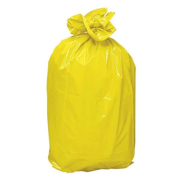 SACS POUBELLES 110L 70*110 40Μ JAUNES 200 PCES