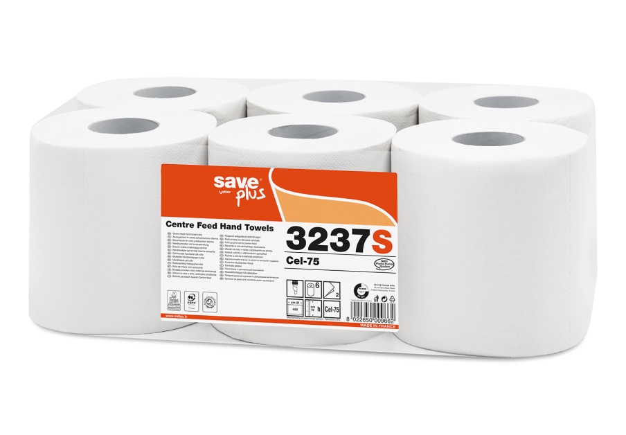Midi essuyage 450 DART 2 plis cellulose