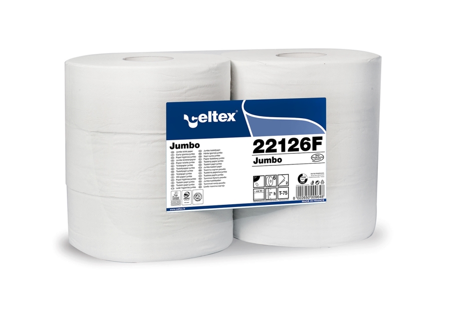 MAXI JUMBO WC COMFORT 2 PLIS CELLULOSE 260M