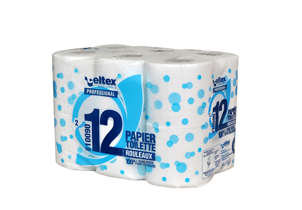 Papier WC cellulose 2 plis 96rlx 