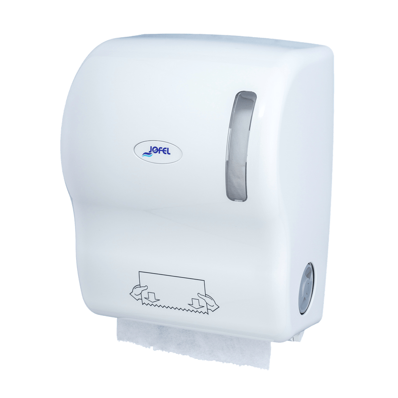 Distributeur papier main autocut blanc JOFEL