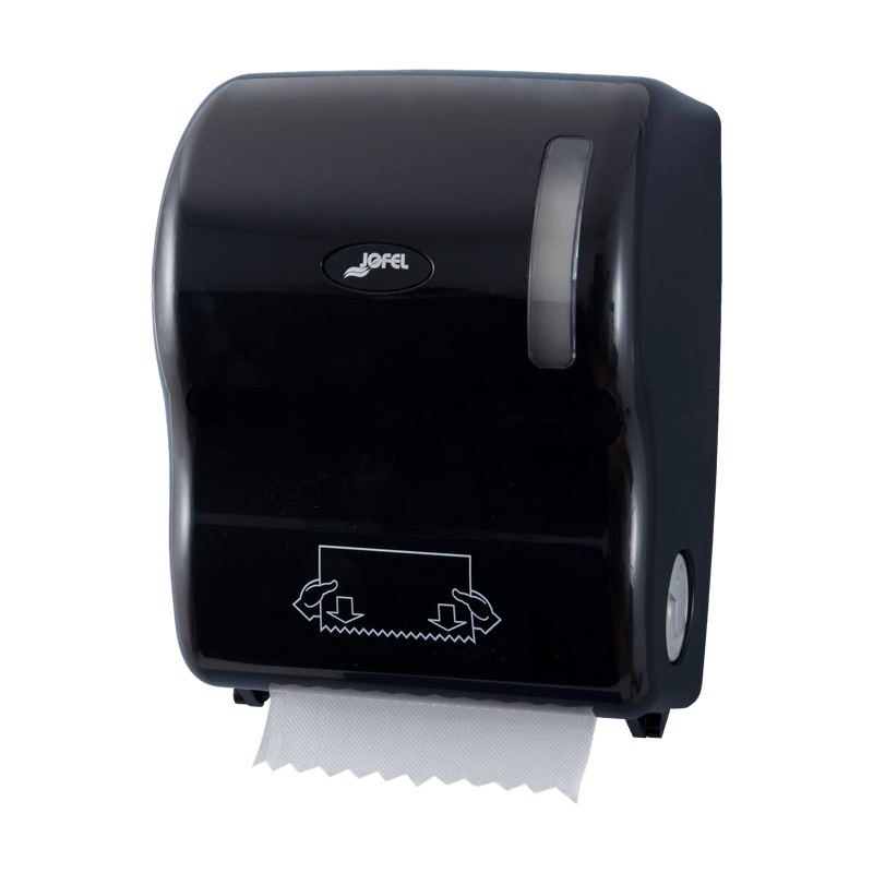 Distributeur papier main autocut noir JOFEL