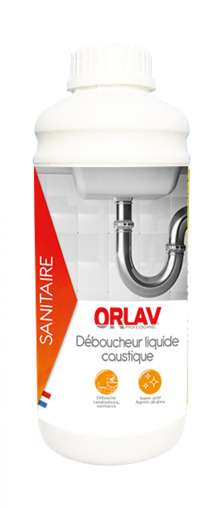 ORLAV - 224 - DEBOUCHEUR CAUSTIQUE - 1L