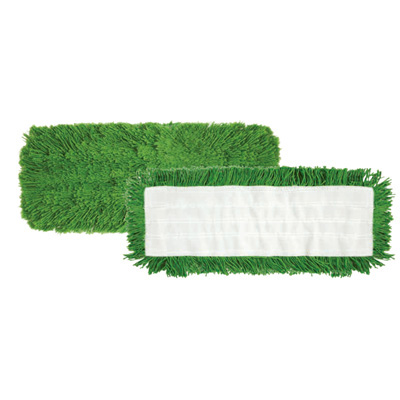 FRANGE ACRYLIQUE VERTE VELCRO 40CM