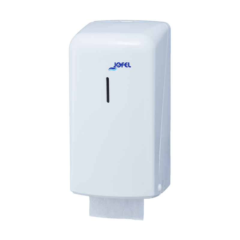 Porte-rouleau papier hygiénique ABS BLANC Double JOFEL