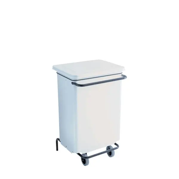 POUBELLE CONTICOLOR BLANC 70L
