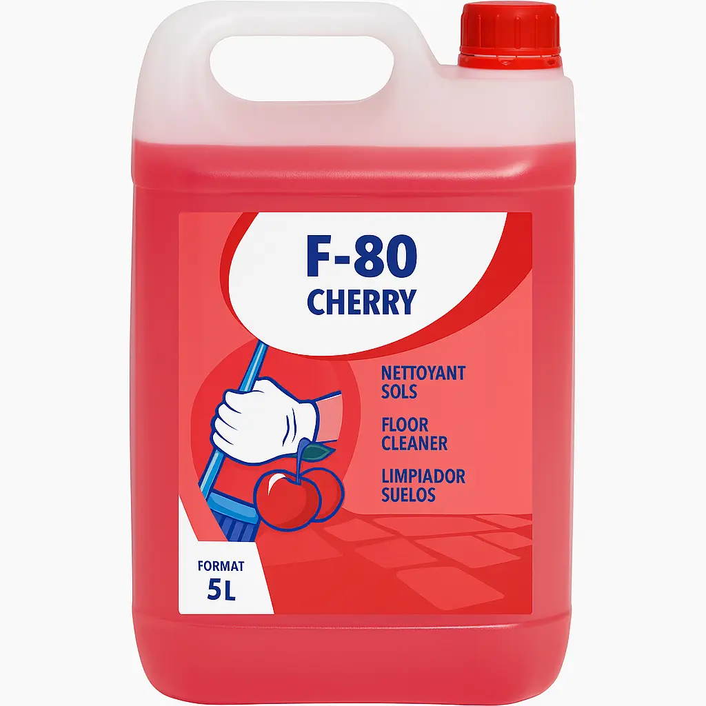 F80 CHERRY NETTOYANT SOL 5LIT
