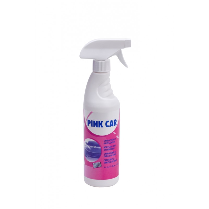 PINK CAR RAVIVEUR PLASTIC 500ML