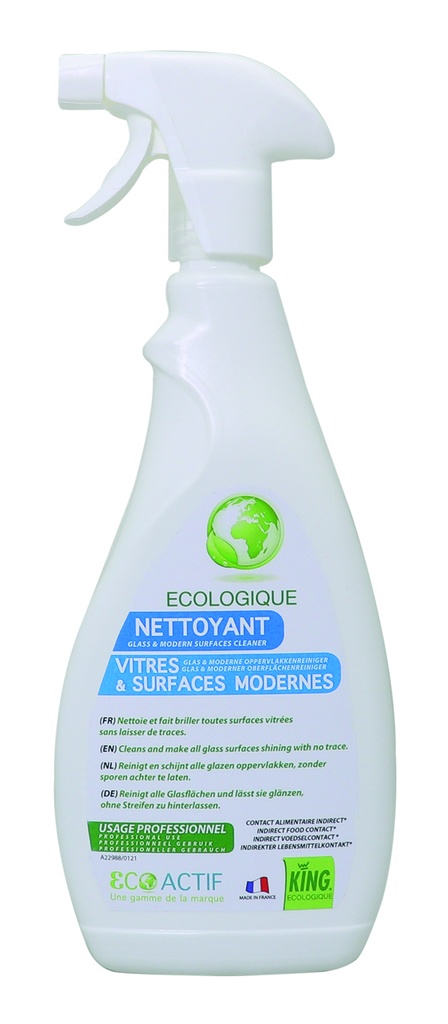 KING EcoActif Vitres&Surfaces 750 ml