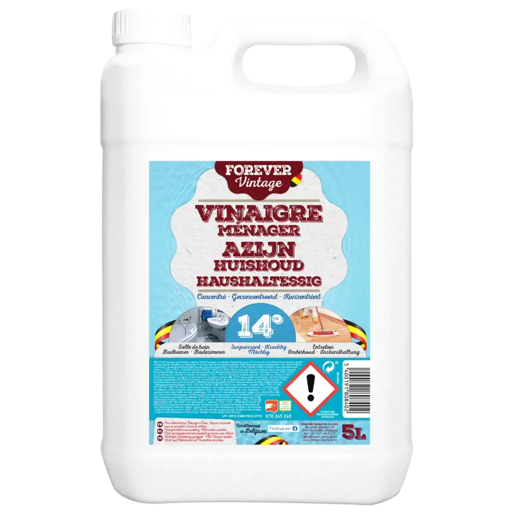VINAIGRE MÉNAGER 14° 5L