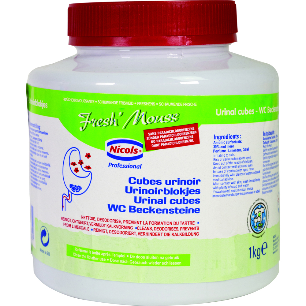FRESH MOUSSE PIERRES URINOIRS 1KG/33PAST