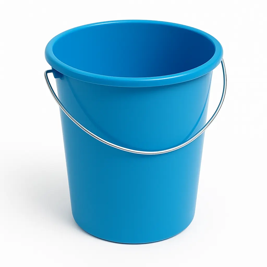 Seau ménage bleu 5 litres