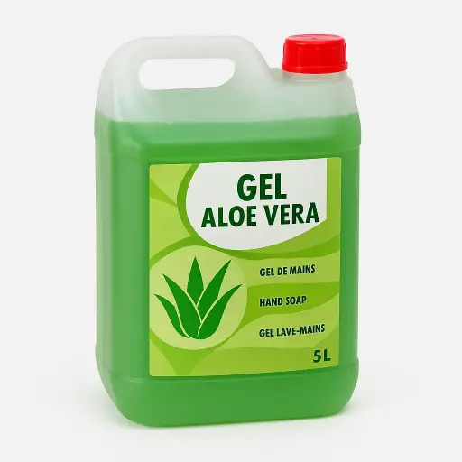 [006GAL05] GEL ALOE VERA SAVON MAIN 5 LIT