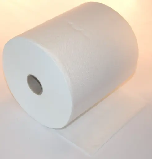 [1140] C-MATIC AUTOCUT PAPIER ESSUIE-MAINS BLANC - 6 ROULEAUX