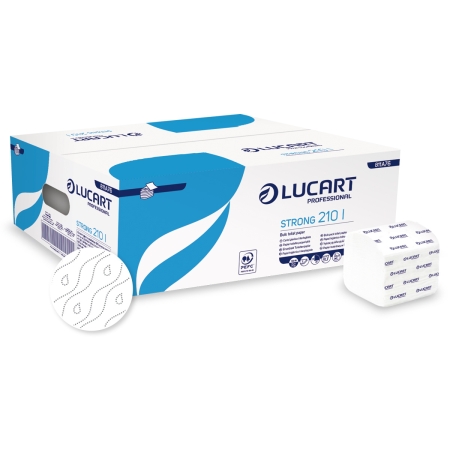[811A76] LUCART STRONG 210 I BULK 2 PLIS BLANC P/40X210