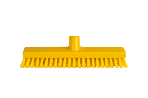 [213094] Brosse Lave pont Dur Industra Food Jaune 30 cm