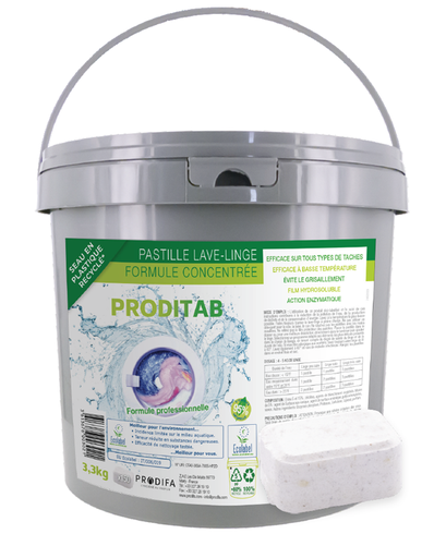 [PASTLINECOLEFR150] PASTILLE LESSIVE CONCENTRÉE 150 TBS