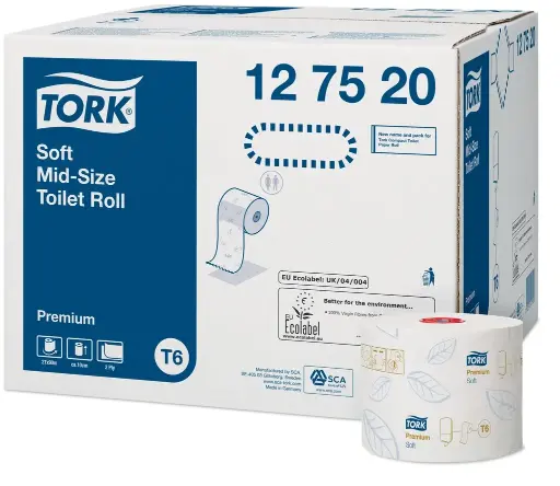 [127520] Tork Premium Toilet T6. Soft 2pl 27rl