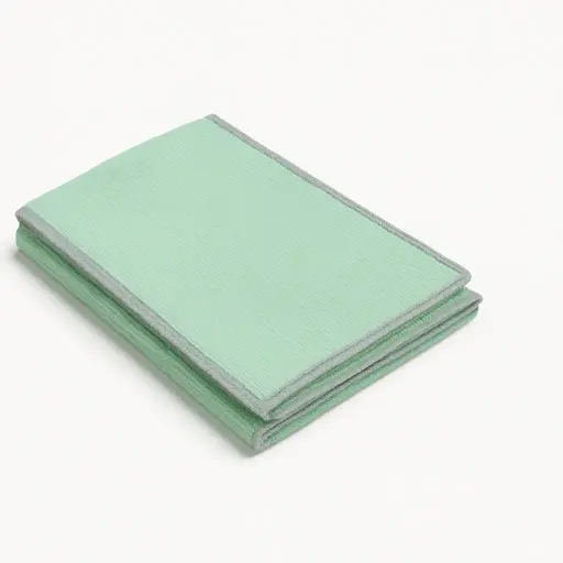 [1000011] TORCHONS MICROFIBRES ECO VERT 50*70 5PCS