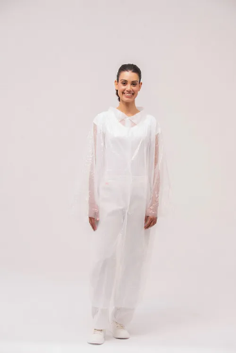 [DC01] Blouse de visite Polyéthylène Blanc 18 gr 240pcs