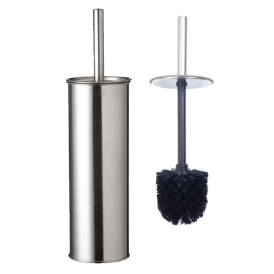 [95IX] BROSSE WC INOX + SUPPORT PC