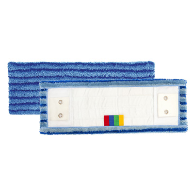[609] Mop microfibre ULTRA grattant 40cm poche/languette 2 œillets pc