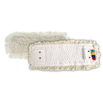 [805] Mop coton CLASSIC 40cm poches/languette 2 oeillets