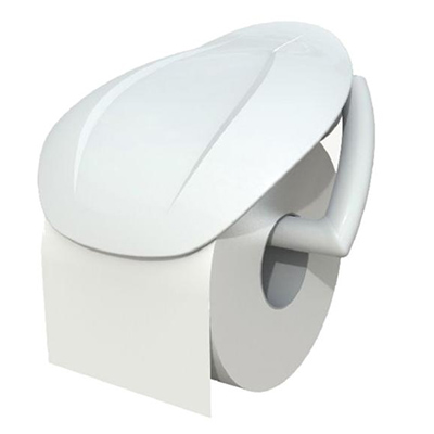 [170W] DISTRIBUTEUR ROULEAU PAPIER WC WHITE