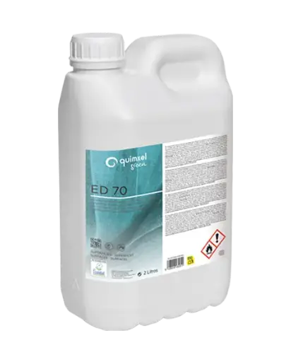 [480205] Quimxel ED70 Ultraconcentré Nettoyant multi-usages pour vitres Ecolabel 2l