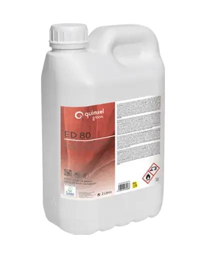 [480206] Quimxel ED 80 Ultraconcentré nettoyant sanitaire Ecolabel 2l