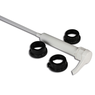 [166/30] Kit pompe doseuse 30ml pour bidons de 5L avec goulot de 38/40/42mm