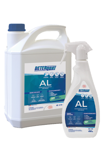 [002071808] DETERQUAT AL - DÉSINFECTANT SURFACE SANS RINÇAGE 5L