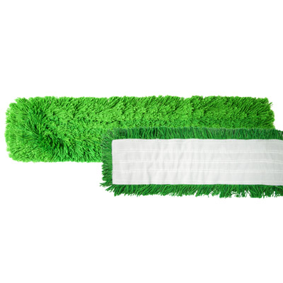 [807AC] FRANGE ACRYLIQUE VERTE VELCRO 60CM