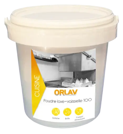 [002012201] ORLAV - 122 - POUDRE LAVE VAISSELLE 100 - 10KG