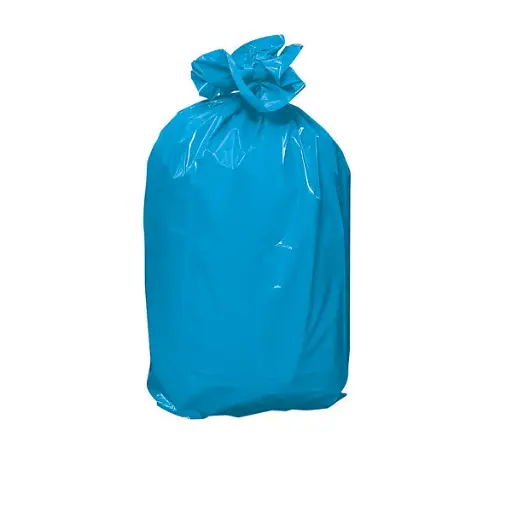 [E0050-AA] SACS POUBELLES 50L 66*75 30Μ BD BLEU 500PCS